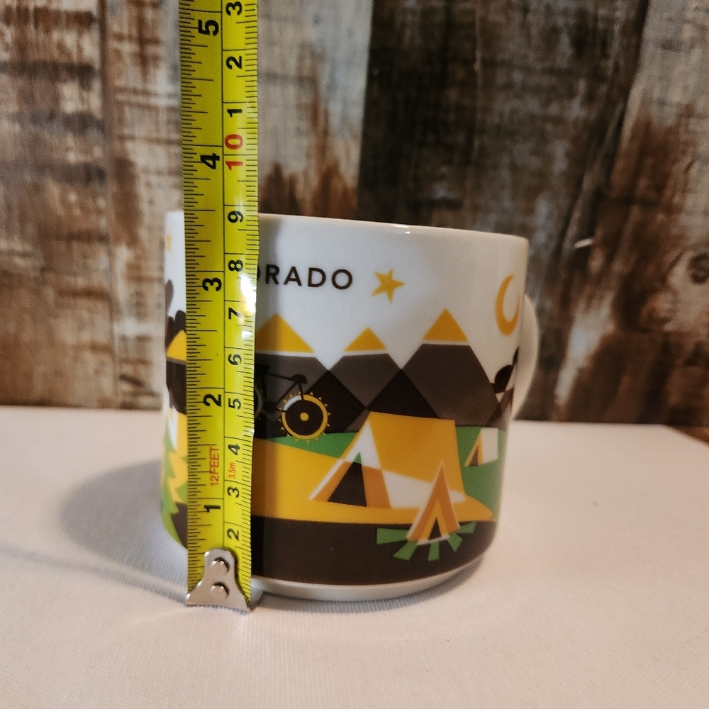 Starbucks Colorado State You Are Here Series Coffee Tea Mug Outdoors Camping - Picture 6 of 6